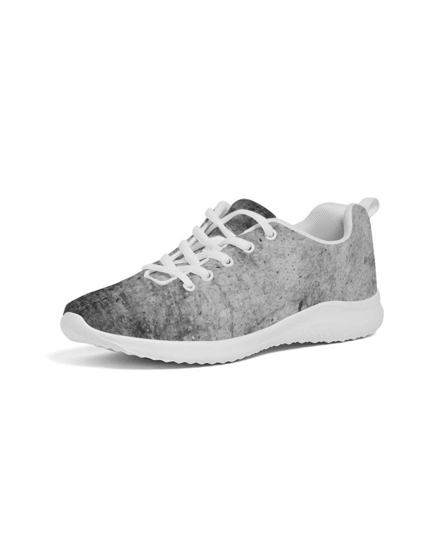 Womens Sneakers - Grey Tie-dye Style Canvas Sports Shoes / Running