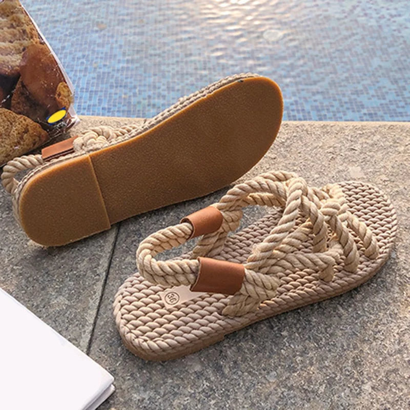 Braided Rope Sandals