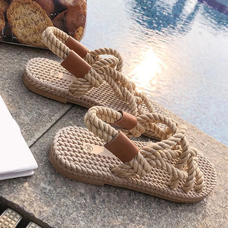 Braided Rope Sandals