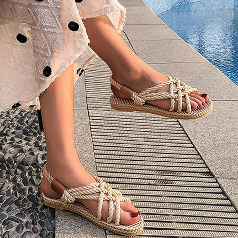 Braided Rope Sandals