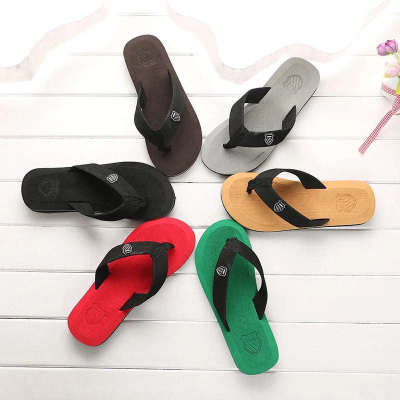 New Sandals Shoes Men Summer Men Flip Flops High Quality Beach Sandals