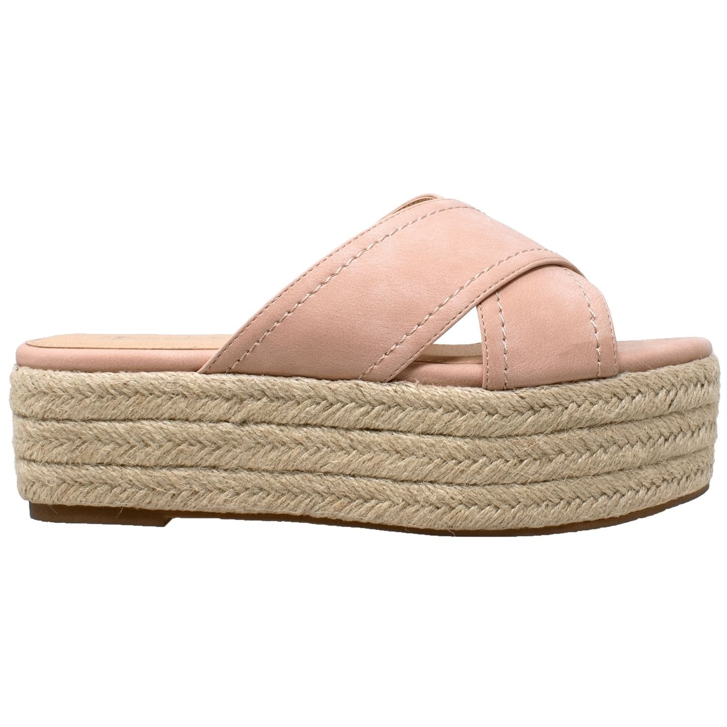 Flatform Espadrille Wedge Sandal