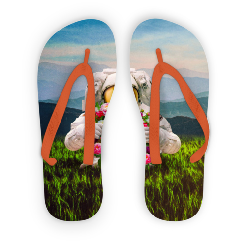 Escape the Universe Adult Flip Flops