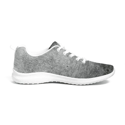 Womens Sneakers - Grey Tie-dye Style Canvas Sports Shoes / Running